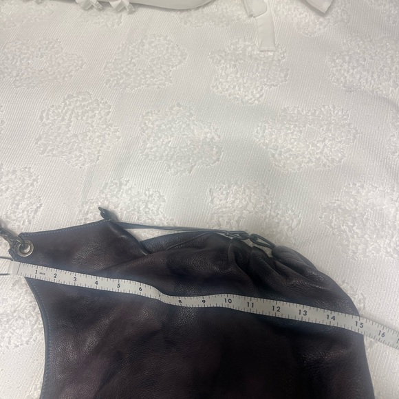 We The Free Dark Leather Hobo Bag - Picture 7 of 14